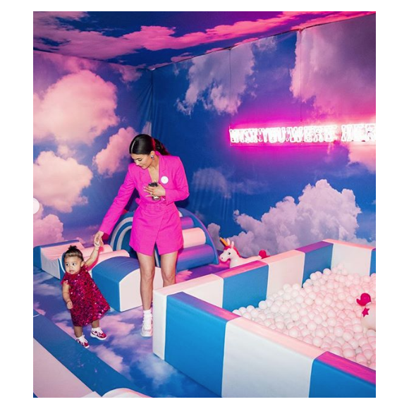 Kylie Jenner et sa fille Stormi sur Instagram.