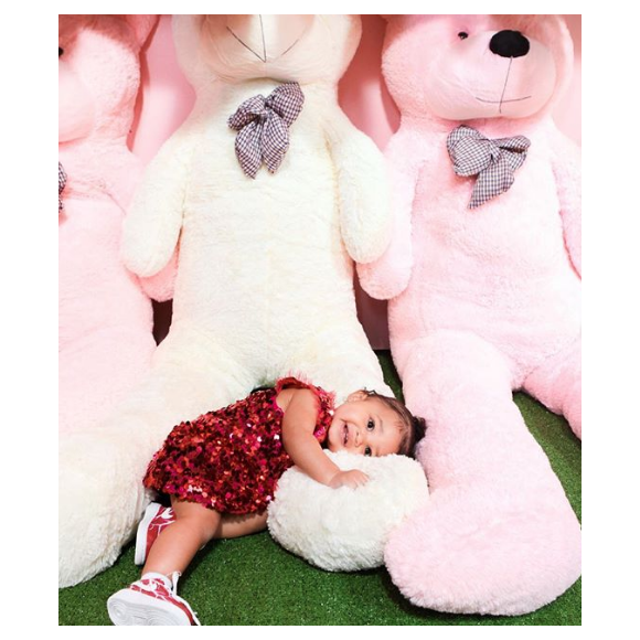 Kylie Jenner et sa fille Stormi sur Instagram.