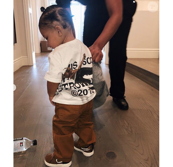 Kylie Jenner et sa fille Stormi sur Instagram.