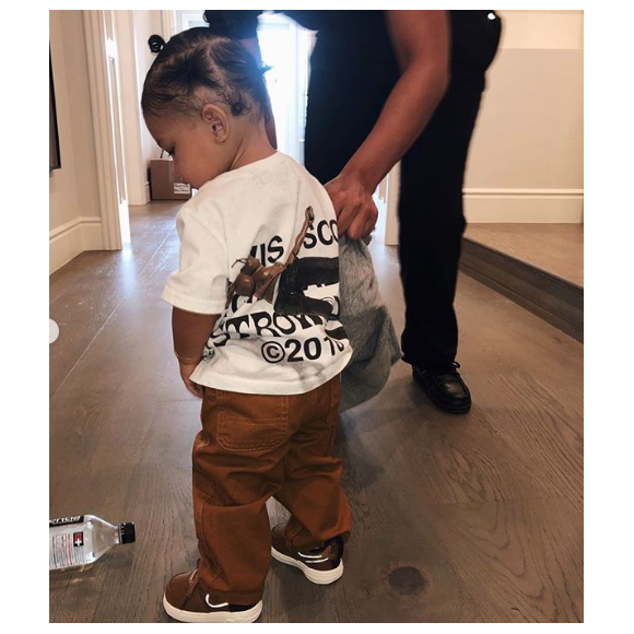 Kylie Jenner et sa fille Stormi sur Instagram.