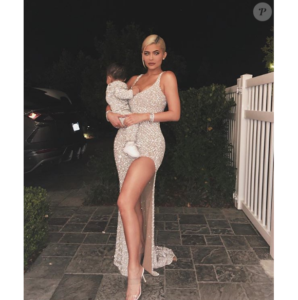 Kylie Jenner et sa fille Stormi sur Instagram.