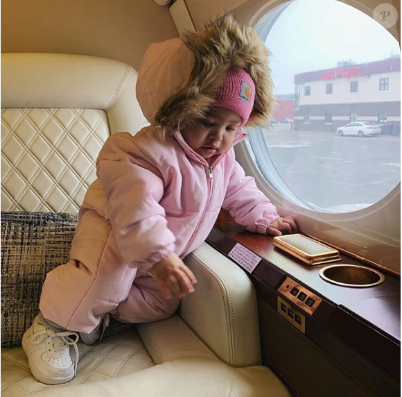 Kylie Jenner et sa fille Stormi sur Instagram.