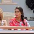 Sylvie Tellier et Vaimalama Chaves (Miss France 2019) dans les tribunes lors des internationaux de tennis de Roland-Garros à Paris, France, le 4 juin 2019. © Jacovides-Moreau/Bestimage