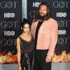 Lisa Bonet et son mari Jason Momoa à la première de "Game of Thrones - Saison 8" au Radio City Music Hall à New York, le 3 avril 2019.