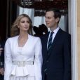 Ivanka Trump et son mari Jared Kushner - Le président des Etats-Unis et sa femme accueillis au palais de Buckingham à Londres. Le 3 juin 2019