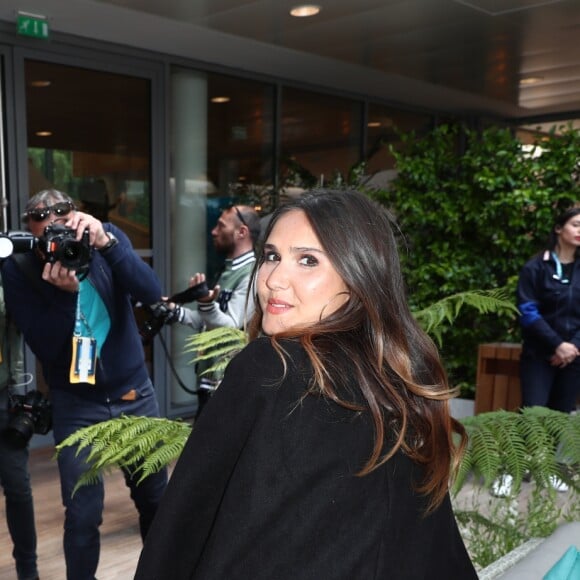 Joyce Jonathan dans le village des internationaux de France de tennis de Roland Garros à Paris, France, le 6 juin 2019. © Jacovides-Moreau/Bestimage