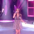 Jenifer en robe YSL lors de la demi-finale de "The Voice 8", samedi 1er juin 2019 sur TF1.