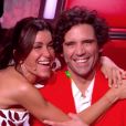 Jenifer et Mika pour la finale de "The Voice 8" sur TF1, le 6 juin 2019.
