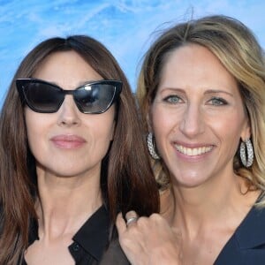 Monica Bellucci et Maud Fontenoy assistent à la soirée de gala de la "Maud Fontenoy Fondation" à bord de la péniche Ducasse sur Seine à Paris le 6 juin 2019. © Veeren/Bestimage