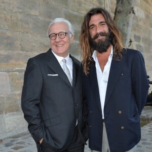 Alain Ducasse et Nicolas Lefebvre assistent à la soirée de gala de la "Maud Fontenoy Fondation" à bord de la péniche Ducasse sur Seine à Paris le 6 juin 2019. © Veeren/Bestimage