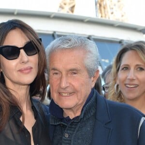 Monica Bellucci et Claude Lelouch assistent à la soirée de gala de la "Maud Fontenoy Fondation" à bord de la péniche Ducasse sur Seine à Paris le 6 juin 2019. © Veeren/Bestimage