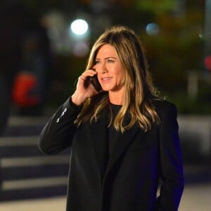 Jennifer Aniston a été aperçue sur le tournage d'un nouveau film à New York, le 10 mai 2019.