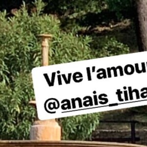 Image du mariage de François-Xavier Demaison et Anaïs Tihay, le 7 juin 2019 au château de Valmy à Argelès-sur-Mer (Pyrénées-Orientales), partagée par Laurie Cholewa dans sa story Instagram.