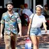 Christina Milian et son compagnon M. Pokora sont allés faire des courses chez Fred Segal à West Hollywood, le 11 mai 2019.