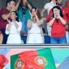 La famille de Cristiano Ronaldo - Le Portugal a remporté la première édition de la Ligue des nations, à Porto, le 9 juin 2019.