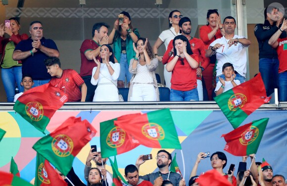 La famille de Cristiano Ronaldo - Le Portugal a remporté la première édition de la Ligue des nations, à Porto, le 9 juin 2019.