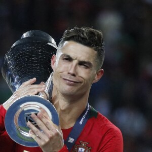 Cristiano Ronaldo a remporté la première édition de la Ligue des nations avec son équipe du Portugal, à Porto, le 9 juin 2019.