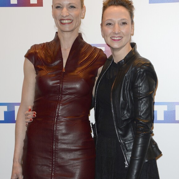 Alexandra Lamy et sa soeur Audrey Lamy - Avant-Premiére du film "Ce soir je vais tuer l' assassin de mon fils" à l'Elysée Biarritz à Paris le 24 mars 2014.