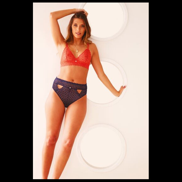 Camille Cerf, créatrice et égérie de la collection de lingerie Culottée pour Pomm'Poire. Juin 2019.