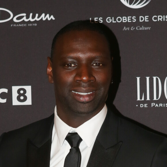 Info ( Omar Sy bientôt papa pour la 5 ème fois, sa femme Hélène est enceinte) - Omar Sy au photocall de la 11ème cérémonie des Globes de Cristal au Lido à Paris le 30 janvier 2017. © CVS / Bestimage