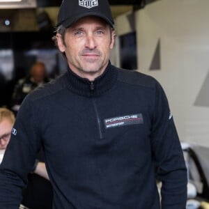 Tony Parker et Patrick Dempsey dans les paddocks lors des 24 heures du Mans 2019 le 15 juin 2019. © Cyril Moreau / Bestimage