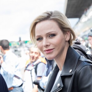 La princesse Charlene de Monaco, ambassadrice de la campagne de prévention routière 3500lives, donnera le départ des 24 heures du Mans le 15 juin 2019. © Cyril Moreau / Bestimage