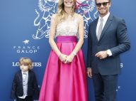 Sophie Thalmann : Son petit Robin vole la vedette à Simon Baker au Prix de Diane