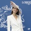 Irène Salvador au Prix de Diane Longines à l'hippodrome de Chantilly, le 16 juin 2019. © Marc Ausset-Lacroix/Bestimage