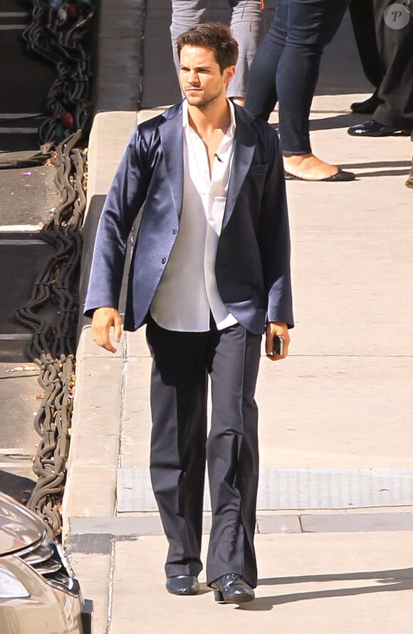 Brant Daugherty lors de l'enregistrement de l'emission "Dancing With The Stars" a Hollywood le 23 septembre 2013.