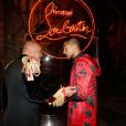 Semi-exclusif - Christian Louboutin, Quincy Brown (fils de P. Diddy (Sean Combs)) lors de la soirée "Loubicircus - A Late-Night Funfair" par Christian Louboutin au musée des Arts Forains (Pavillons de Bercy) lors la mode masculine printemps/été 2020 à Paris, France, le 19 juin 2019. © Veeren-Clovis/Bestimage