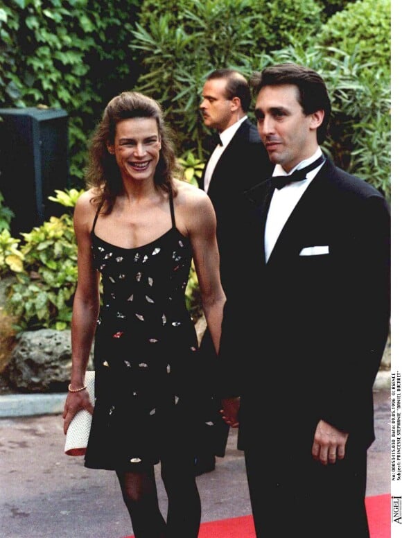 La princesse Stéphanie de Monaco et Daniel Ducruet en mai 1996 aux World Music Awards à Monaco.