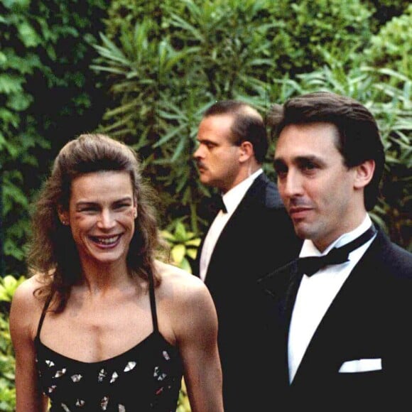 La princesse Stéphanie de Monaco et Daniel Ducruet en mai 1996 aux World Music Awards à Monaco.