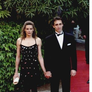 La princesse Stéphanie de Monaco et Daniel Ducruet en mai 1996 aux World Music Awards à Monaco.