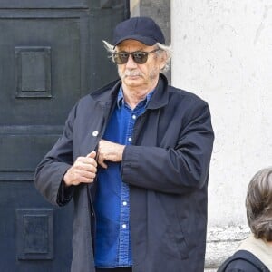 Patrick Chesnais - Les obsèques de Maurice Bénichou à la Coupole du Père Lachaise à Paris, le 20 juin 2019.