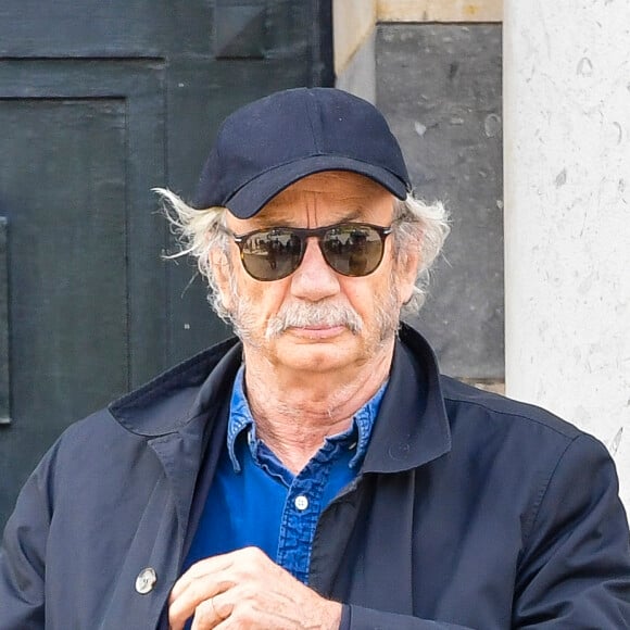 Patrick Chesnais - Les obsèques de Maurice Bénichou à la Coupole du Père Lachaise à Paris, le 20 juin 2019.