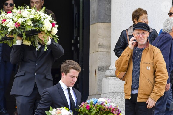 Yann Colette - Les obsèques de Maurice Bénichou à la Coupole du Père Lachaise à Paris, le 20 juin 2019.