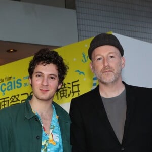 Exclusif - Vincent Lacoste et Mikhaël Hers lors du 27e Festival du Film Français au Japon organisé par Unifrance à Yokohama, au Japon, le 20 juin 2019. © Laurent Campus/Bestimage