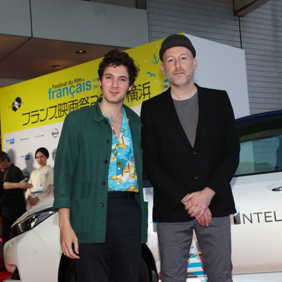 Exclusif - Vincent Lacoste et Mikhaël Hers lors du 27e Festival du Film Français au Japon organisé par Unifrance à Yokohama, au Japon, le 20 juin 2019. © Laurent Campus/Bestimage