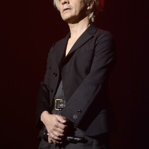 Nicola Sirkis - Indochine (Grand Prix de la chanson française) - Grand Prix Sacem 2018 à la salle Pleyel à Paris présenté par V. Dedienne, le 10 décembre 2018. © Veeren/Bestimage