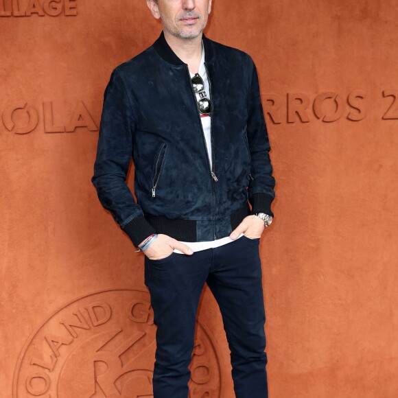 Gad Elmaleh au village pour la finale hommes lors des internationaux de France de tennis de Roland Garros 2019 à Paris le 9 juin 2019. © Jacovides - Moreau / Bestimage