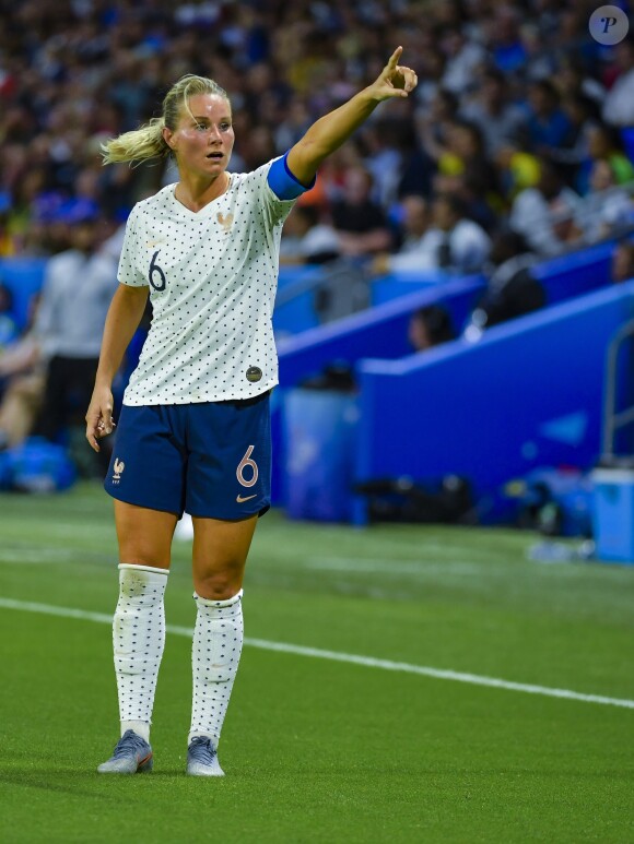 Amandine Henry lors de la 8ème de finale de la Coupe du Monde Féminine de football opposant la France au Brésil au stade Océane au Havre, France, le 23 juin 2019. la France a gagné 2-1a.p. © Pierre Perusseau/Bestimage