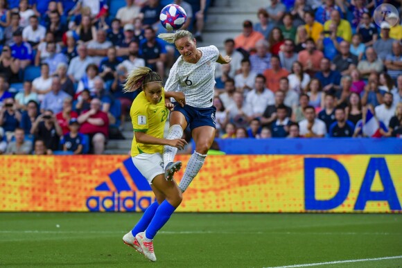 Amandine Henry lors de la 8ème de finale de la Coupe du Monde Féminine de football opposant la France au Brésil au stade Océane au Havre, France, le 23 juin 2019. la France a gagné 2-1a.p. © Pierre Perusseau/Bestimage