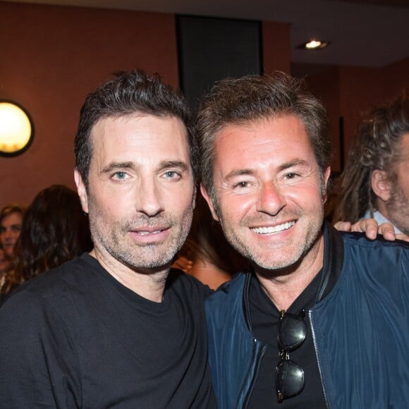 Exclusif - Richard Orlinski et Jérôme Anthony - Backstage du spectacle de Richard Orlinski "Tête de Kong !" à l'Olympia à Paris le 17 juin 2019. © Cyril Moreau-Tiziano Da Silva/Bestimage