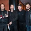 Exclusif - Arthur (Jacques Essebag), Richard Orlinski, Laurent Baffie et Kev Adams - Backstage du spectacle de Richard Orlinski "Tête de Kong !" à l'Olympia à Paris le 17 juin 2019. © Cyril Moreau-Tiziano Da Silva/Bestimage