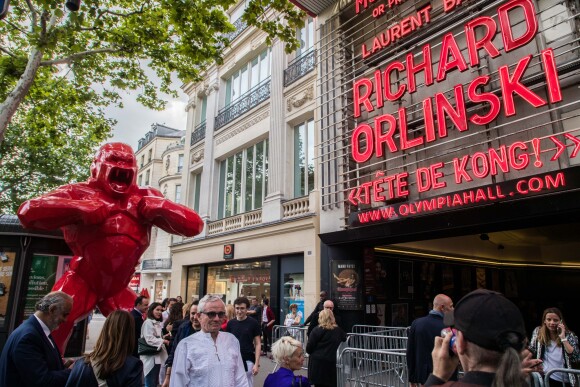 Exclusif - Spectacle de Richard Orlinski "Tête de Kong !" à l'Olympia à Paris le 17 juin 2019. © Cyril Moreau-Tiziano Da Silva/Bestimage