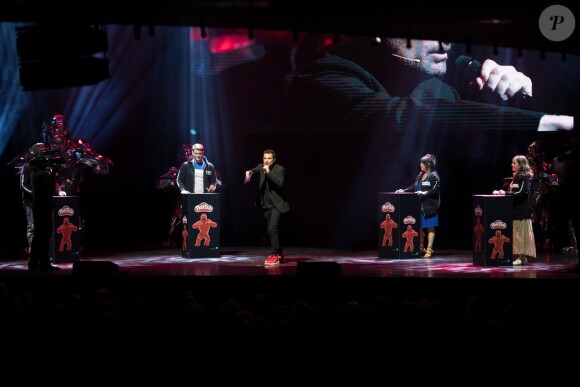 Exclusif - Richard Orlinski - Spectacle de Richard Orlinski "Tête de Kong !" à l'Olympia à Paris le 17 juin 2019. © Cyril Moreau-Tiziano Da Silva/Bestimage