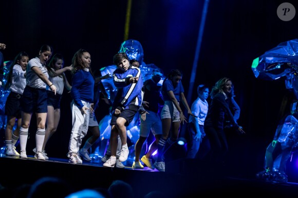 Exclusif - Jonathan, le fils de Richard Orlinski aka Skidjo - Spectacle de Richard Orlinski "Tête de Kong !" à l'Olympia à Paris le 17 juin 2019. © Cyril Moreau-Tiziano Da Silva/Bestimage
