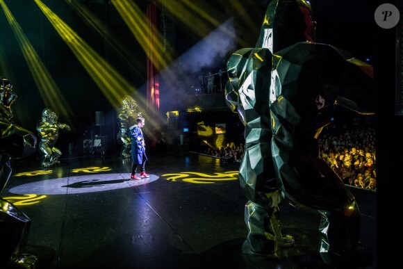 Exclusif - Spectacle de Richard Orlinski "Tête de Kong !" à l'Olympia à Paris le 17 juin 2019. © Cyril Moreau-Tiziano Da Silva/Bestimage