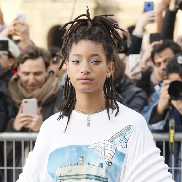 Willow Smith - Arrivée des people au défilé Louis Vuitton collection prêt-à-porter Automne-Hiver lors de la fashion week à Paris, le 5 mars 2019. © Veeren/CVS/Bestimage