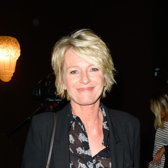 Sophie Davant - Inauguration du théâtre de la Tour Eiffel à Paris le 16 octobre 2017. © Coadic Guirec/Bestimage